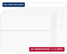 100 Packs White 4x6 Envelopes for Invitation A6 Small Envelope A6 envelopes se