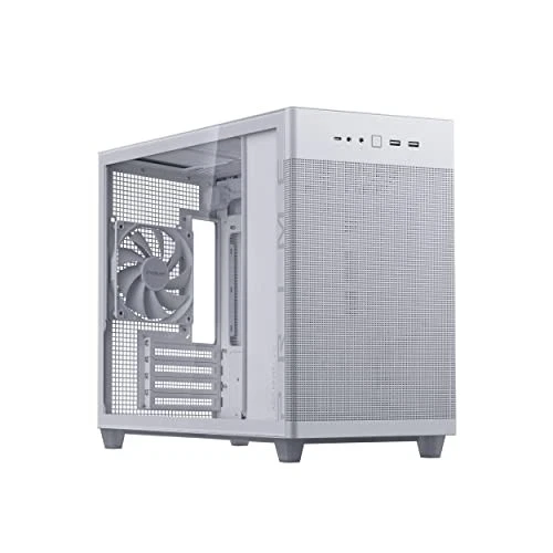 Asus Prime Ap201 Gaming Case W/ Tempered Glass Window Micro Atx Usb-C Tool-Free - Image 2 of 3