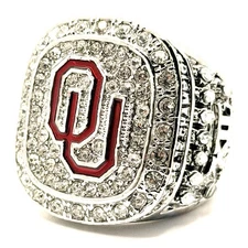 NCAA / 2015 Big 12 Oklahoma Sooners Championship Ring / Mayfield 