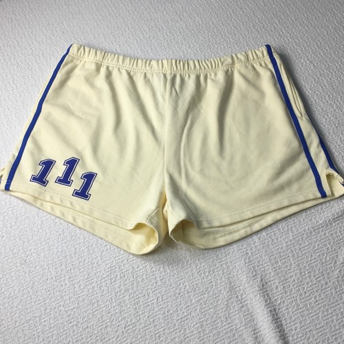 The Mayfair Group 111 Angel Number Shorts XXL Cream Blue Stripe Womens New