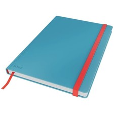 Image of Leitz Cosy Notebook Soft Touch Ruled with Hardcover Calm Blue 44830061