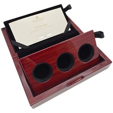 2021 EMPTY Sovereign Three-Coin Gold Proof Set Queen Elizabeth II With COA