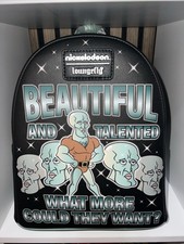 Loungefly SpongeBob SquarePants Handsome Squidward Mini Backpack NWT Nickelodeon