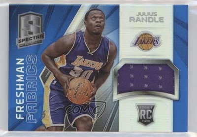 2014 Panini Spectra Freshman Fabrics 30/49 Julius Randle #FRE-JR Rookie RC 7y2