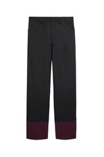Zara Stefano Pilati Pantalone Combinato Uomo W31 L33 Dritto Gamba Larga Nuovo con etichette