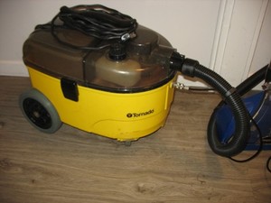 Tornado 98132 Portable Carpet Spotter Cleaner Steamer/Vacuum +electric brush