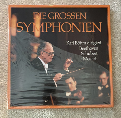 Deutsche Grammophon Karl Böhm Die grossen Symphonien LP Stereo Box Set 3 LP
