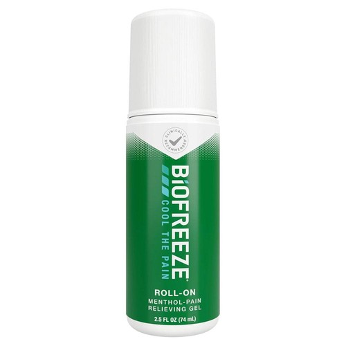1/2X Biofreeze Cool The Pain Roll-on Me nthol - Pain Relieving Gel NEW/de - Bild 14 von 15