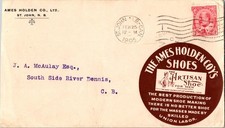 Canada 1905 St John Nb To South Side River Dennis Ames Holden Coys Shoes- A9298 Canada 1905 St John Nb To South Side River Dennis Ames Holden Coys Shoes- A9298