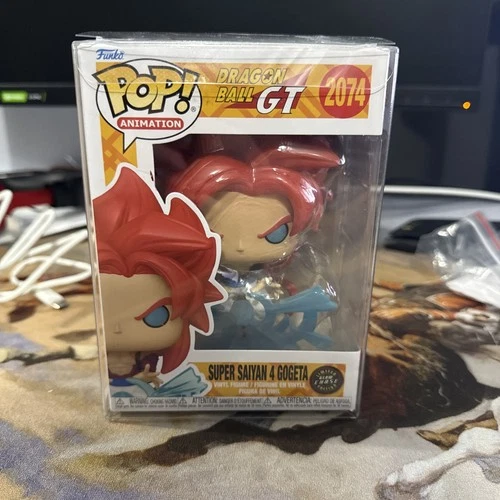 Funko Pop! Dragon Ball GT Super Saiyan 4 Gogeta w/ Energy Blast #2074 GITD Chase