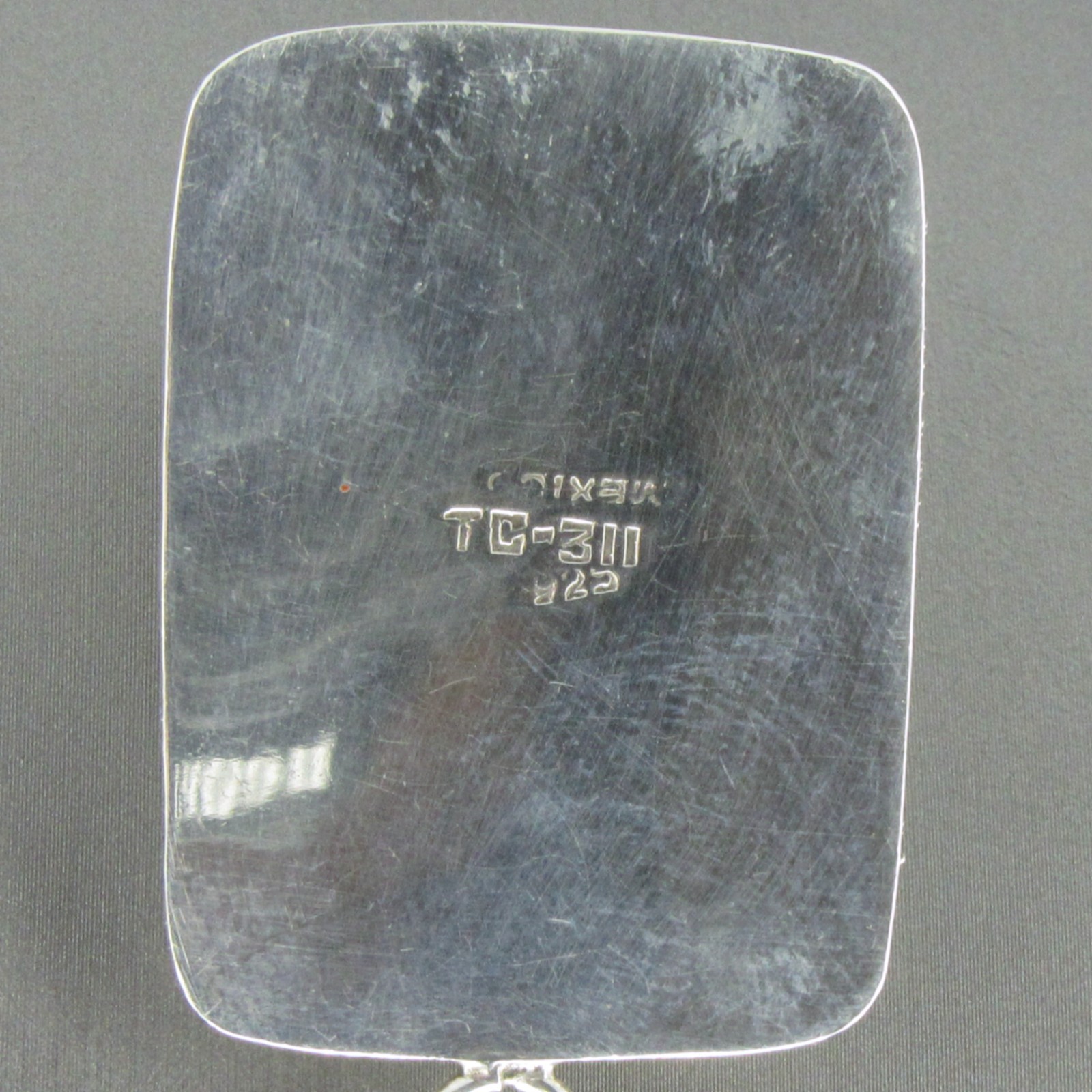 Rectangular Sterling Silver and Jasper Pendant - image 6