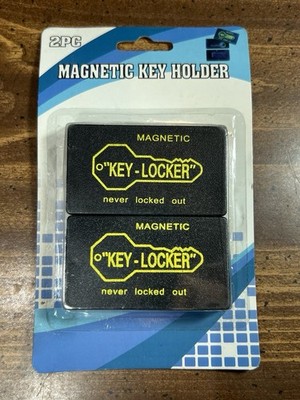 Magnetic Key Holders  -Never Locked Out Carry A Spare Key Pk Of 2
