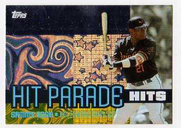 2005 Topps Hit Parade Insert #HIT10 Sammy Sosa Baltimore Orioles BV$2.50 - Picture 1 of 1