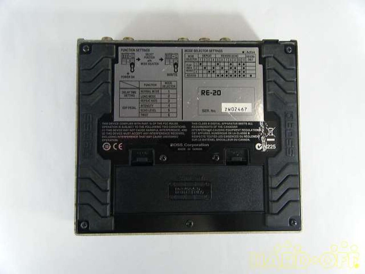 ギター Roland RE-20 Boss RE-20 Roland Space Echo Tape Echo Simulator Guitar