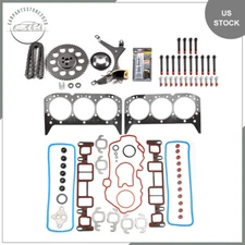 Timing Chain Kit W/ Cover Gasket Bolt Set Fits Express 1500 2500 GMC Isuzu 4.3L