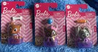 Mattel Barbie Pets - Bunny, Kitten & Puppy Animals w/Baskets & Accessories Nip