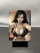 Shego Kim Possible Waifu Anime Custom Art Trading Card NSFW AVAILABLE W4920