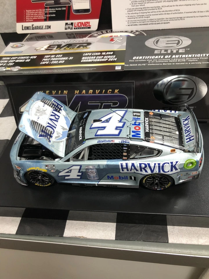 Kevin Harvick #4 Busch Luce 2023 Ultimo Ride ~ Gara Versione ~ Elite 1/24 - Immagine 3 di 4