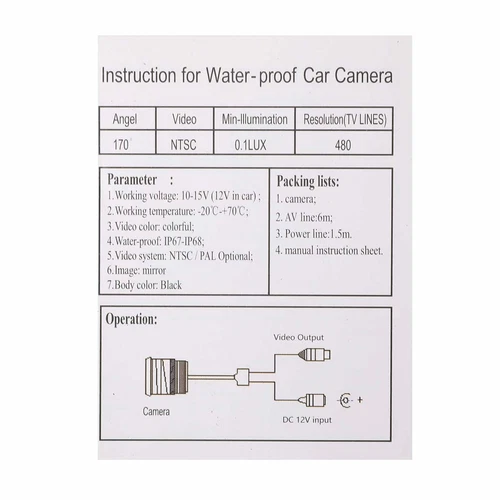 Rückfahrkamera Gehäuse Taster Für Skoda Yeti VW Golf Plus Passat Touran Tiguan - Bild 3 von 13