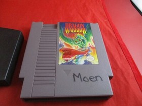 Dragon Warrior (Nintendo NES, 1989) Near Complete w/ Box manual game #K1