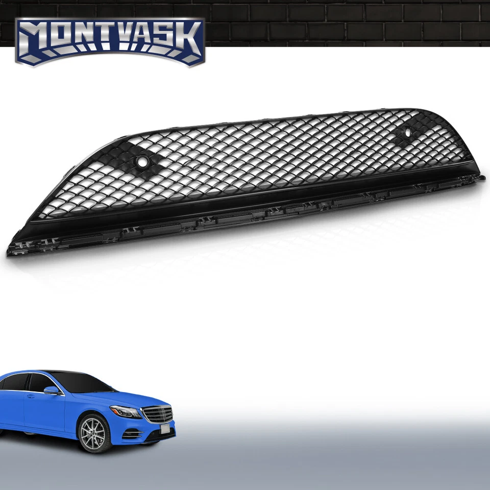 Fit For 2018-2020 Benz S450 S560 S65 AMG Front Bumper Mesh Grille 2228857100 - Image 2 of 4