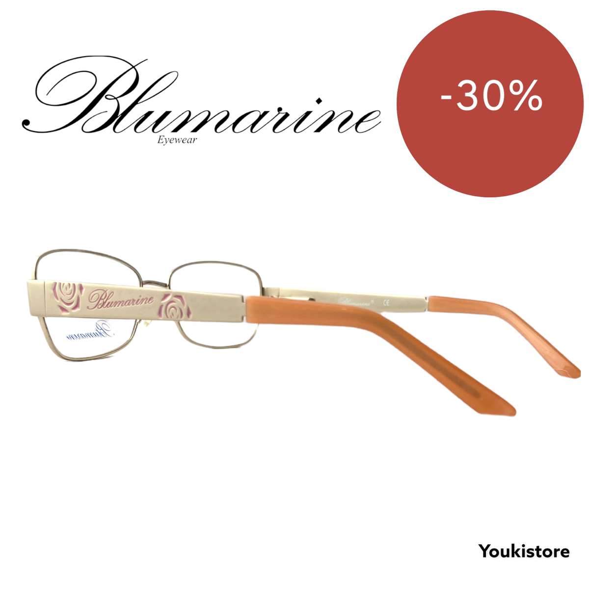 BLUMARINE occhiali da vista BM 91032 003 55 13 135 eyeglasses Made