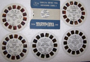 Six Walt Disney View-Master Reels Mickey, Scrooge, Donald