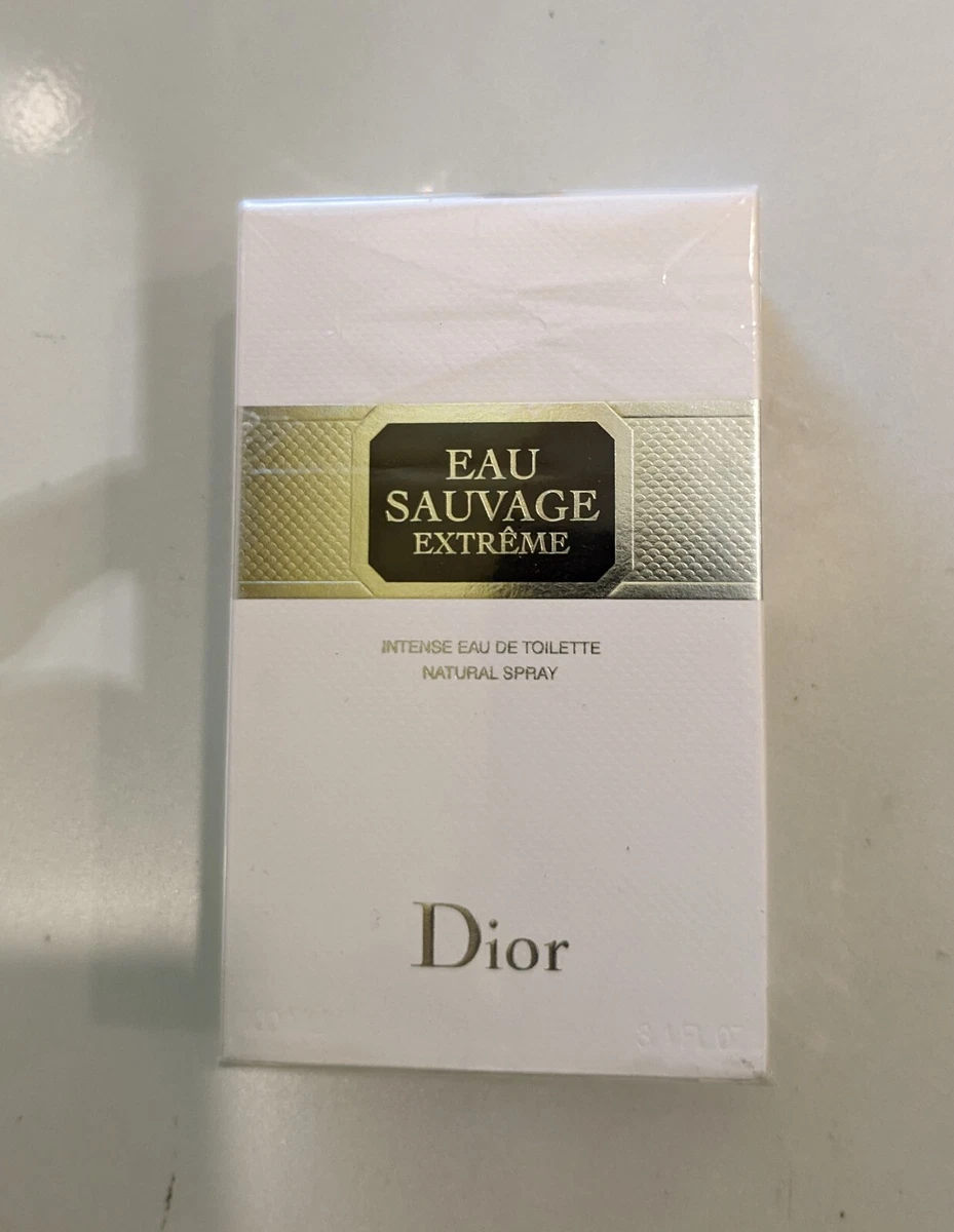 CHRISTIAN DIOR EAU SAUVAGE EXTREME INTENSE EAU DE TOILETTE SPRAY 100ML NIB