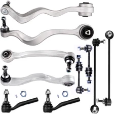 Front Lower Control Arm Outer Tie Rod End Sway Bar For 04-05 BMW 530i 545i 4.8L