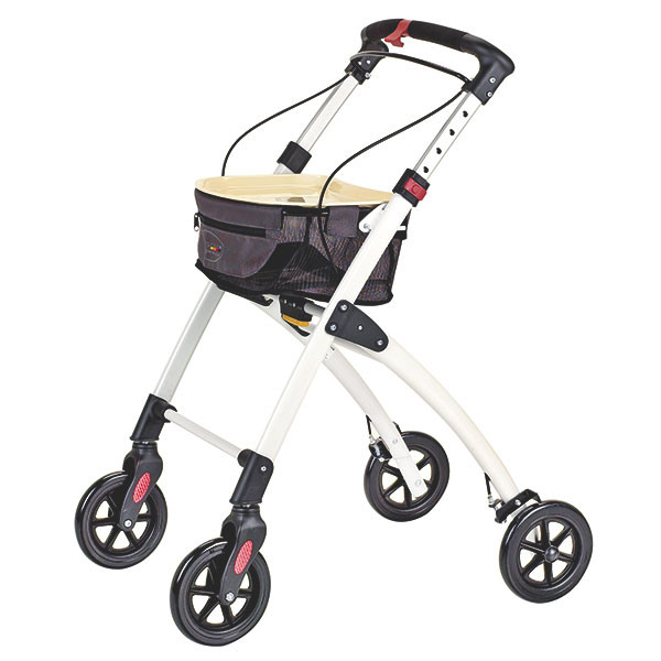 Servocare Rollator Innen für zu Hause, mit Tasche + Rollatorschirm "PROTECTOR"