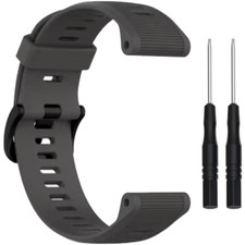 Wearable4U Replacement Watch Band 22 mm for Garmin Forerunner 945 Slate