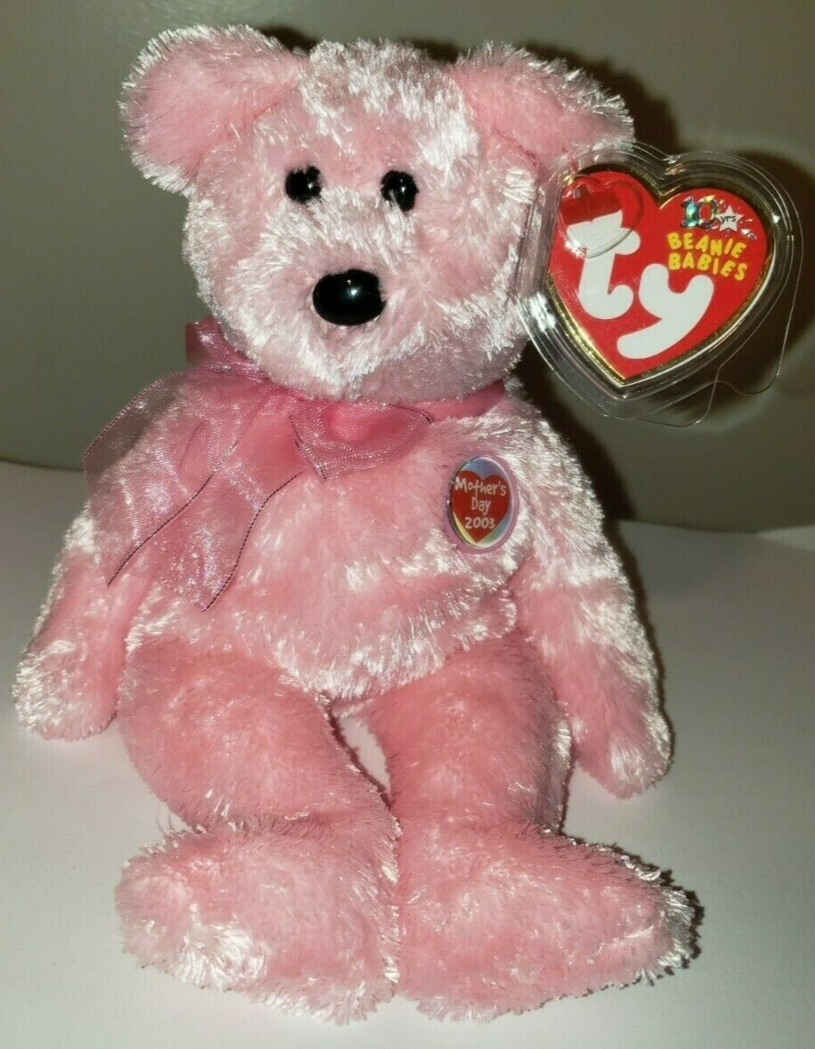 Ty Beanie Baby - MOM-e 2003 the Bear (Internet Excusive) 8.5