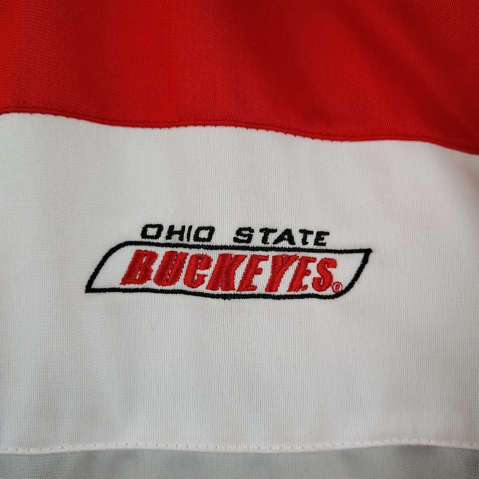 Ohio State Buckeyes Zip Front Jacket By Red Oak Size 2XL Track Coat Athletic - Image 4 of 4