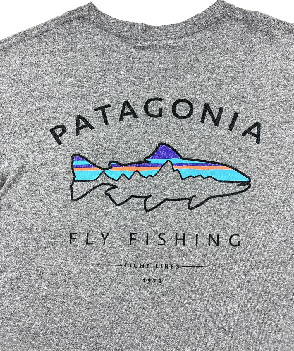 Patagonia Fitz Roy Trout Responsibili-Tee T-Shirt Mens Small Small