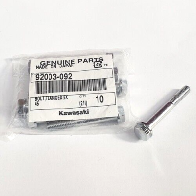 KAWASAKI Genuine Z1 KZ1000 KZ900 HEX HEAD BOLT 6x45 Set of 16