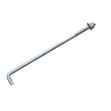 Sandbaggy 5/8" x 16" Threaded Concrete Anchor L-Bolts - Hot Dipped Galvanized