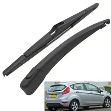 Rear Windscreen Wiper Blade & Arm Set For Ford Fiesta MK7 2008-2017 Tailgate