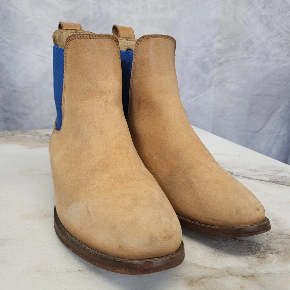 Botas Chelsea Steve Madden Janice azul camel/cobalto para mujer 7 Foto 2 de 4