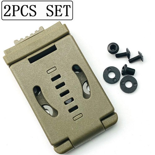 New2pc Knife Belt Clip Outdoor Loops Blade Sheath Tool For DIYKydexSheathHolster - Picture 17 of 17