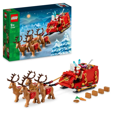 LEGO Santa's Sleigh - Building Toys for Kids, Boys & Girls, Ages 9+ - Indoor ...