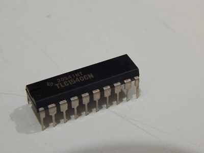TI TLC1540CN 11-Channel Single ADC SAR 38ksps 10-bit Serial 20Pin DIP IC - USA