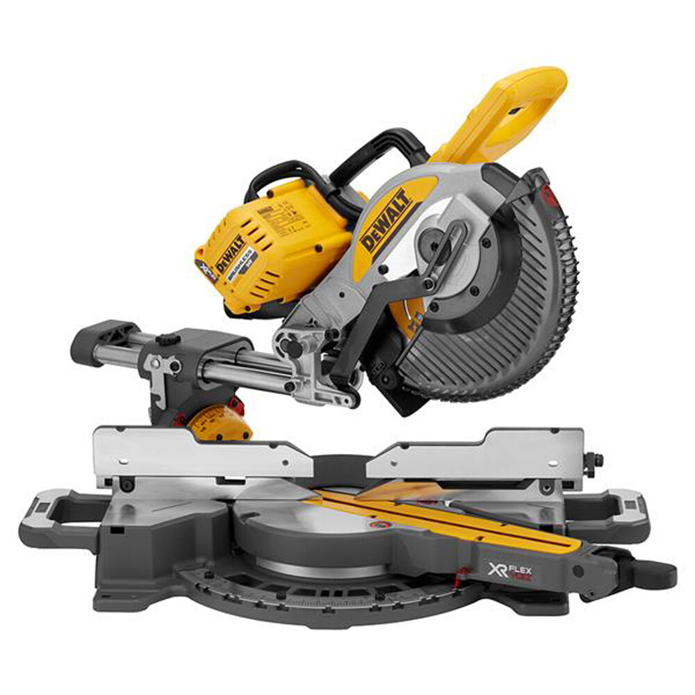 Dewalt DCS727N 54V XR 리튬 이온 FlexVolt 브러시리스 250mm 슬라이드 마이터 톱 본체만