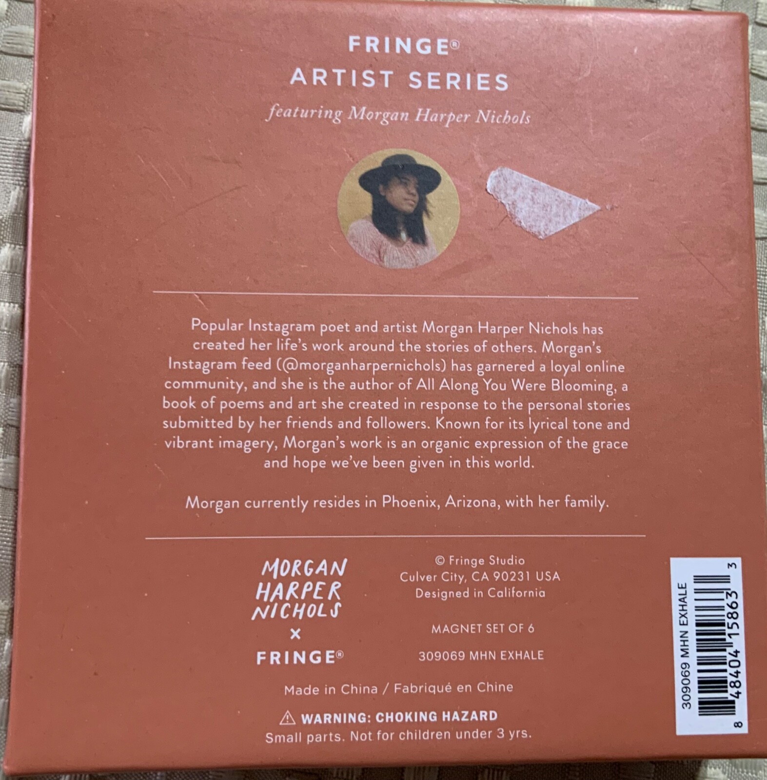 NEW Fringe glass set of 6 Artist series Harper Nichols