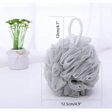 Flower Brush Puff Body Sponge Scrubber Exfoliating Large Bath Mesh Ball Shower
