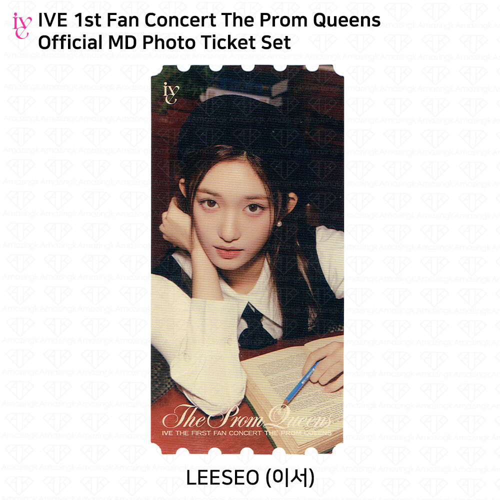 IVE 1st Fan Concert The Prom Queens Official MD Photocard