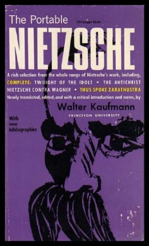 The Portable Nietzsche By Friedrich Nietzsche 1959 Trade Paperback For Sale Online Ebay