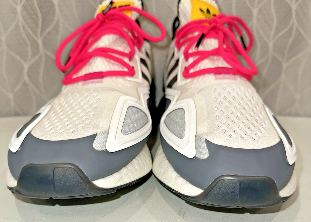 Size 13.5 - Ninja x adidas ZX 2K Boost Time In - White Grey for