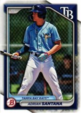 2024 Bowman #BP-61 Adrian Santana Prospects