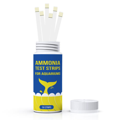 50pcs Water Quality Test Strips Ammonia Test Strips Quick Aquarium Testing Kit - Bild 2 von 23