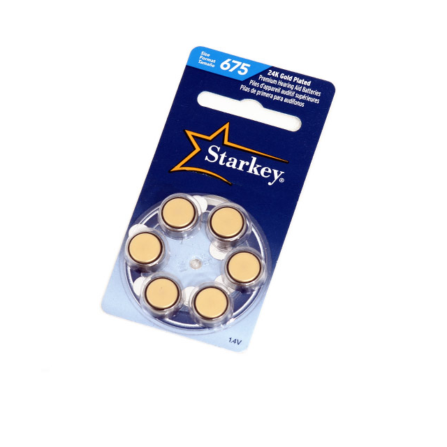 Starkey Hearing Aid Batteries (60 Cells) Size 675 *USA SELLER* eBay